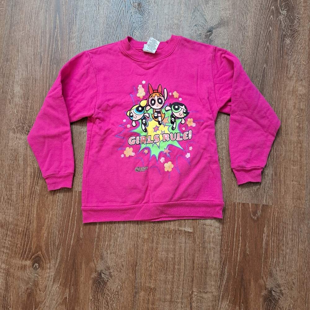 Vintage 90's Powerpuff Girl's Sweatshirt